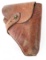 WWII JAPANESE TYPE 90 LEATHER FLARE PISTOL HOLSTER