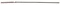 ENGRAVED .32 CALIBER METAL CANE GUN