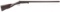 LATE 19TH C. BELGIAN SIDE BY SIDE 12 GAUGE SHOTGUN