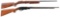 RIFLES FOR PARTS OR REPAIR .22 CAL LOT OF TWO