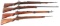 WWII JAPANESE ARISAKA PARTS RIFLE LOT OF 4