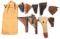 PISTOL & FLARE PISTOL HOLSTER LOT OF 9