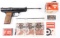 HUBERTUS .177 CALIBER AIR PISTOL WITH ACCESSORIES