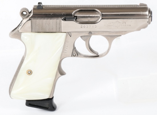 1976 WALTHER PPK/S .380 ACP SEMI AUTOMATIC PISTOL