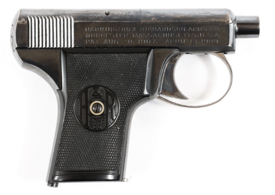 H&R SELF LOADING .25 CALIBER SEMI AUTOMATIC PISTOL