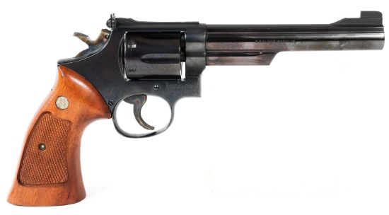 1982 SMITH & WESSON MODEL 19-5 357 MAGNUM REVOLVER