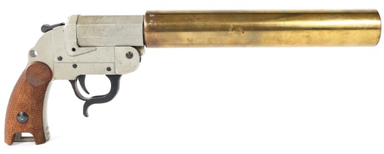 POST-WAR GERMAN M1928 FLARE PISTOL BY F.W. HEYM