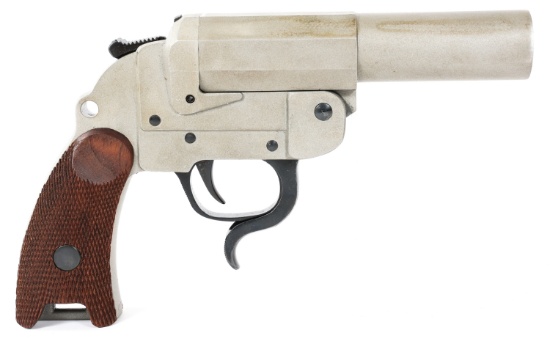 POST-WAR GERMAN M1928 FLARE PISTOL BY F.W. HEYM