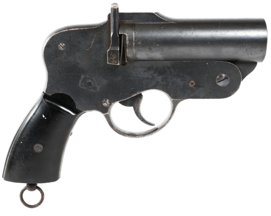 SWEDISH HUSQVARNA MODEL 18 26.5mm FLARE PISTOL