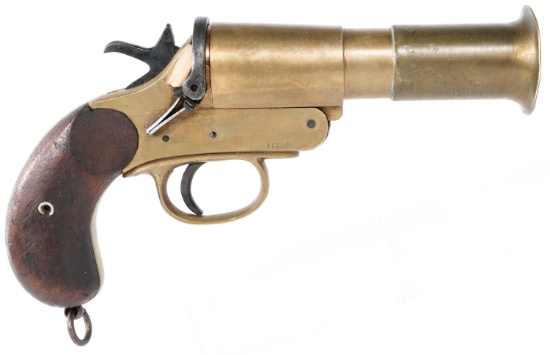 WWI BRITISH NO.1 MK.III* FLARE PISTOL WITH HOLSTER