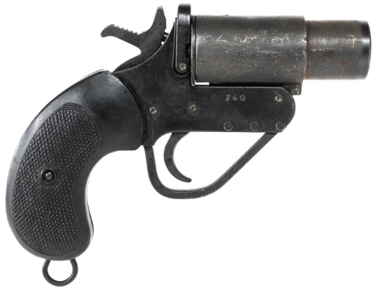WWII BRITISH NO.1 MK. V FLARE PISTOL