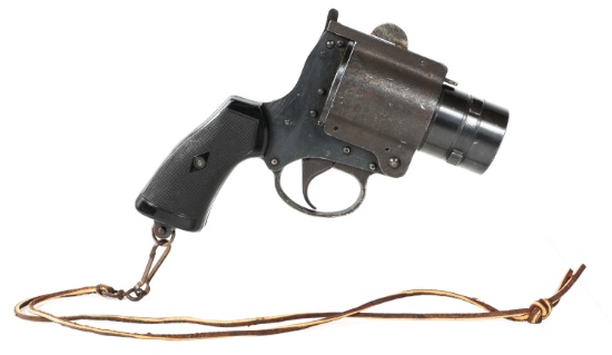 WWII BRITISH WEBLY & SCOTT No.4 Mk.1* FLARE PISTOL