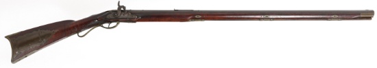 19TH C. M. DICKSON .48 CALIBER PERCUSSION RIFLE