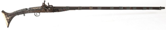 NORTH AFRICAN MOUKAHLA FLINTLOCK MUSKET