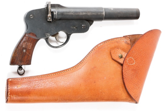 SWEDISH HUSQVARNA MODEL 18-41 26.5mm FLARE PISTOL