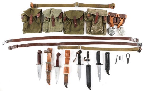 AK-47 BAYONET AND ACCESSORIES LOT