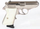 1976 WALTHER PPK/S .380 ACP SEMI AUTOMATIC PISTOL