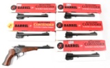 THOMPSON CONTENDER TARGET PISTOL & 6 BARRELS