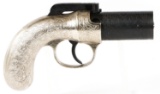 F.I. INDUSTRIES .22 PEPPERBOX PERCUSSION PISTOL