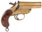 1915 WWI WEBLEY & SCOTT NO.1 MK. III FLARE PISTOL