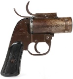 WWII US CEVC PISTOL PYROTECHNIC M-8 FLARE PISTOL