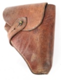 WWII JAPANESE TYPE 90 LEATHER FLARE PISTOL HOLSTER