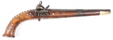 19th C. NORTH AFRICAN .60 CALIBER MIQUELET PISTOL