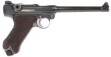 WWI GERMAN DWM MODEL 1914 NAVY 9mm LUGER PISTOL