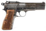 WWII GERMAN BROWNING P35 HI-POWER 9MM PISTOL
