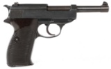 WWII GERMAN WALTHER P38 9x19mm PISTOL