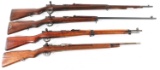 WWII JAPANESE ARISAKA PARTS RIFLE LOT OF 4
