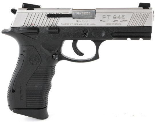 TAURUS MODEL PT845 SA/DA .45 ACP CALIBER PISTOL