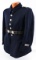 FRENCH MODEL 1929 CHASSEUR OFFICER TUNIC & BELT