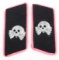 WWII GERMAN PANZER ENLISTED MAN / NCOs COLLAR TABS