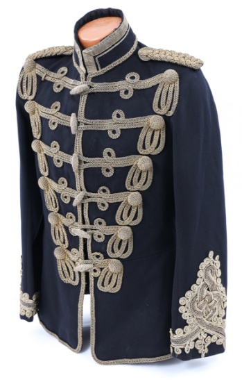 BRITISH VICTORIAN 4th QUEEN'S OWN OFF HUSSAR TUNIC