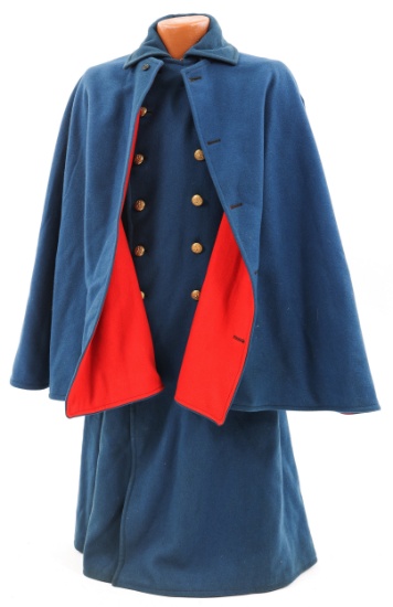 SPAN-AM WAR USMC ENLISTED MAN GREATCOAT WITH CAPE
