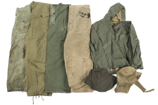WWII - COLD WAR US NAVY WET WEATHER RAIN GEAR