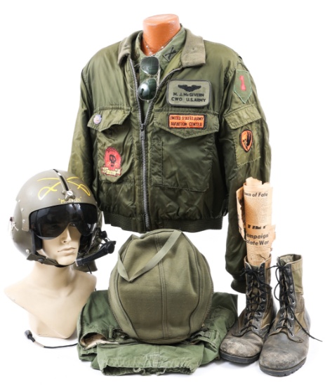 VIETNAM WAR AERO SCOUTS COBRA PILOT NAMED GROUPING