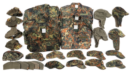 WEST GERMAN ARMY FLECKTARN CAMO UNIFORM LOT