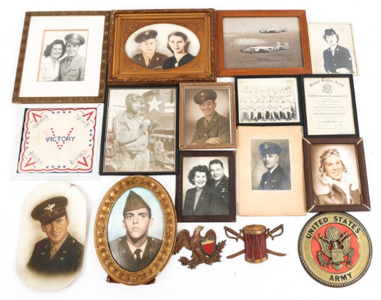 WWII US ARMY PHOTOS AND WALL DECOR