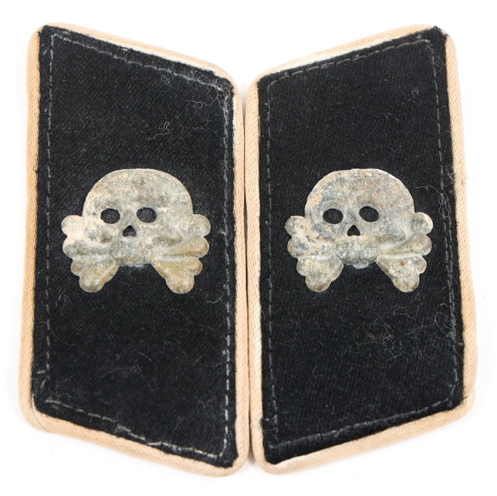 WWII GERMAN HERMANN GORING PANZER COLLAR TABS