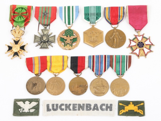 WWII - COLD WAR GROUPING OF MEDALS