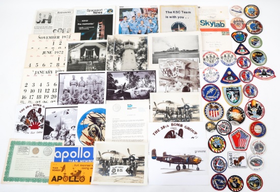 WWII AAF 823rd BS AIRCREW NASA CONTRACTOR GROUPING