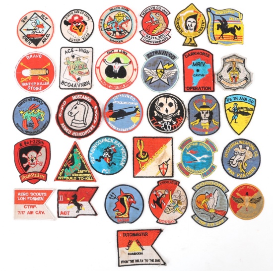 POST VIETNAM WAR US ARMY AVIATION / CAVALRY PATCH