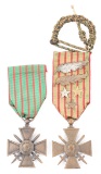 WWI FRENCH CROIX DE GUERRE MEDALS 1914-1918