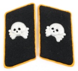 WWII GERMAN PANZER CAVALRY COLLAR TABS