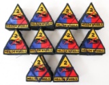 1980s US ARMY 2ND ARMORED DIVISON PATCHES LOT