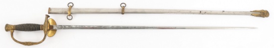 US M1860 STAFF & FIELD OFFICER SWORD By AMES