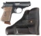 WALTHER MODEL PPK 7.65mm CALIBER SEMI AUTO PISTOL