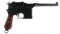 MAUSER C96 COMMERCIAL 7.63MM BROOMHANDLE PISTOL